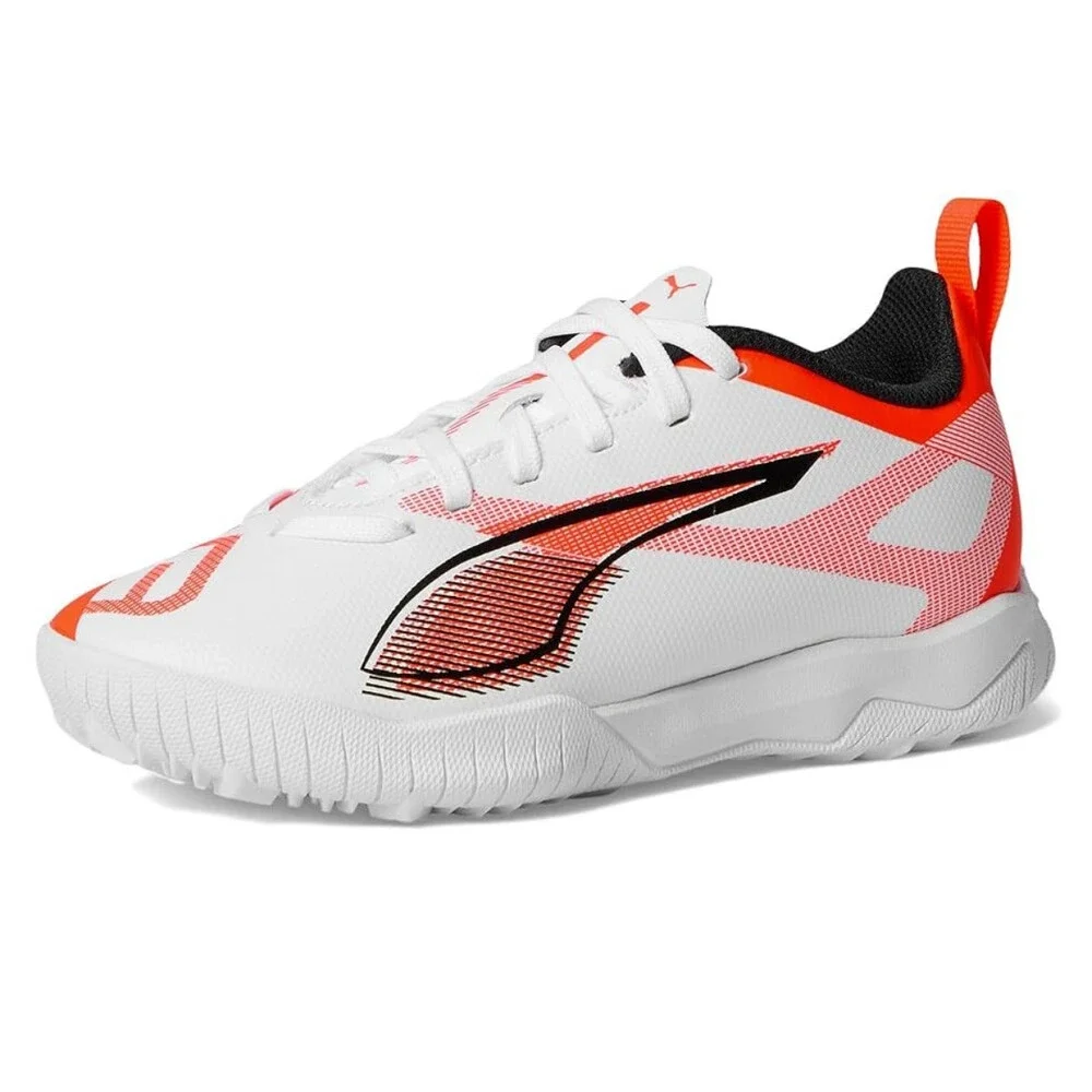 Puma Ultra 5 Play 108333-01 Kids US 13 M White Red Turf Soccer Shoes HTAT1798